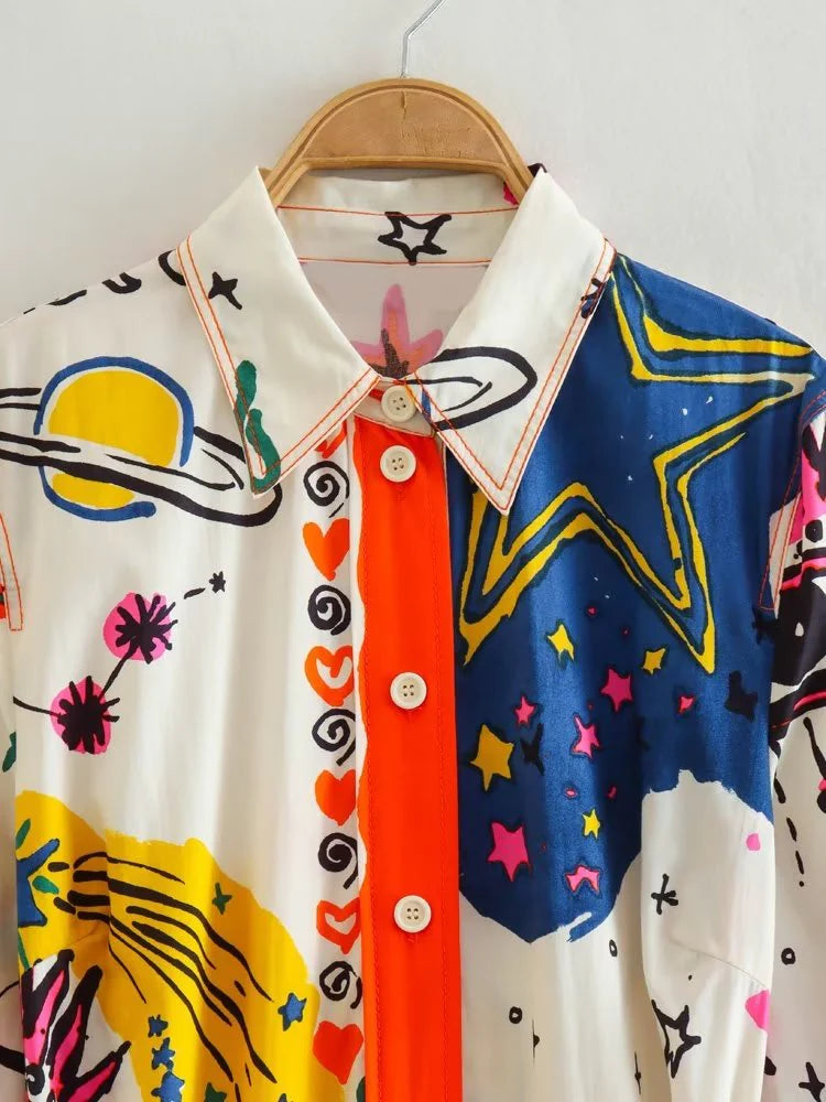 Abilene Printed Dress