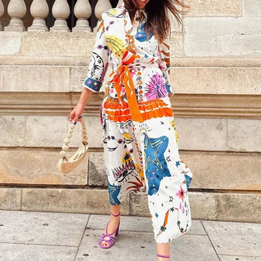 Abilene Printed Dress