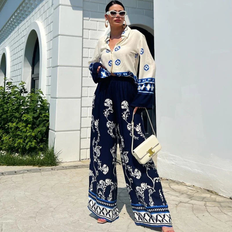 Carol Printed Co-ord Set