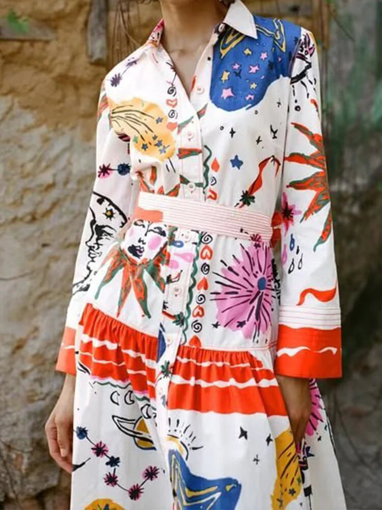 Abilene Printed Dress